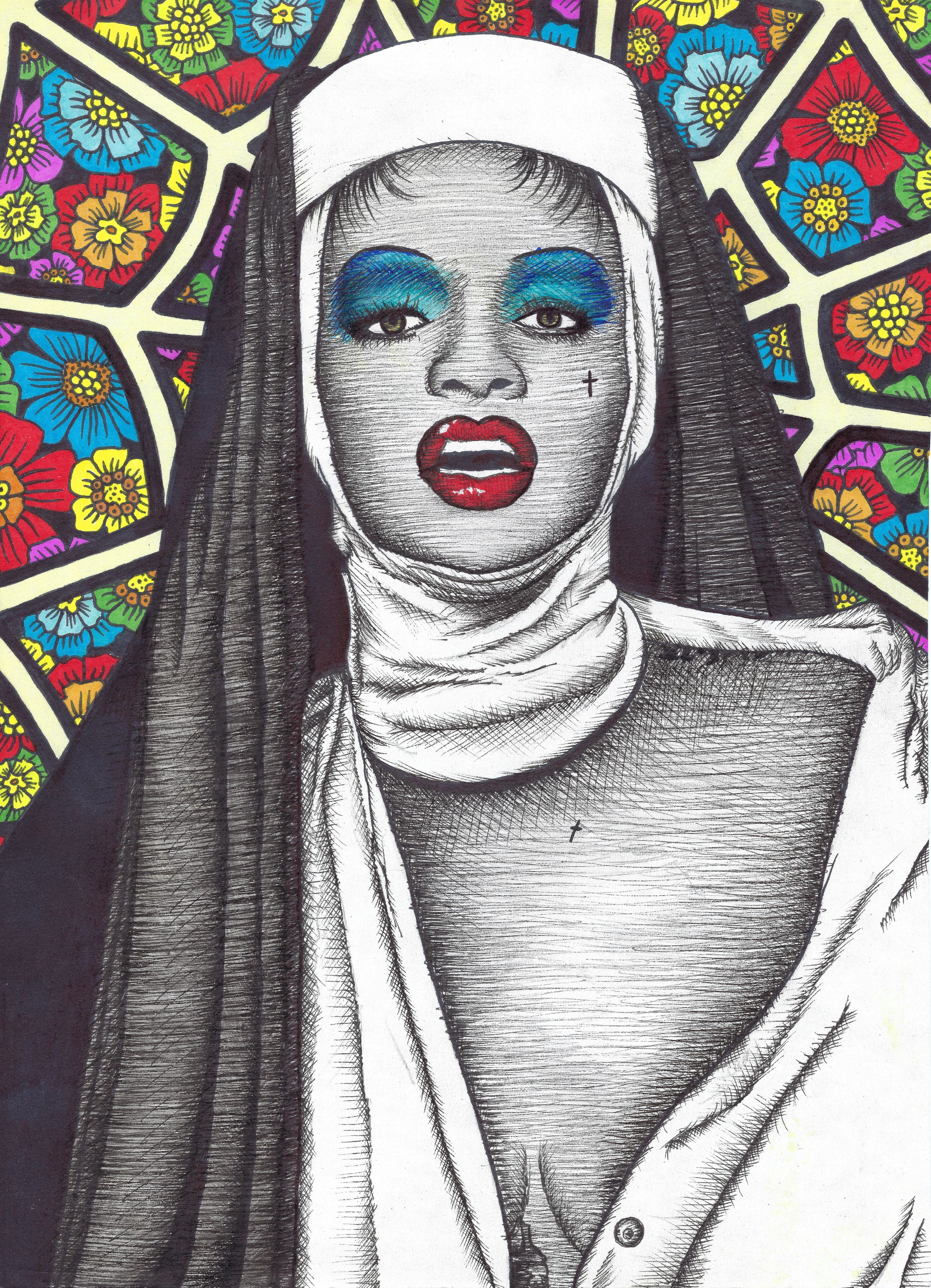 Nun but Rihanna